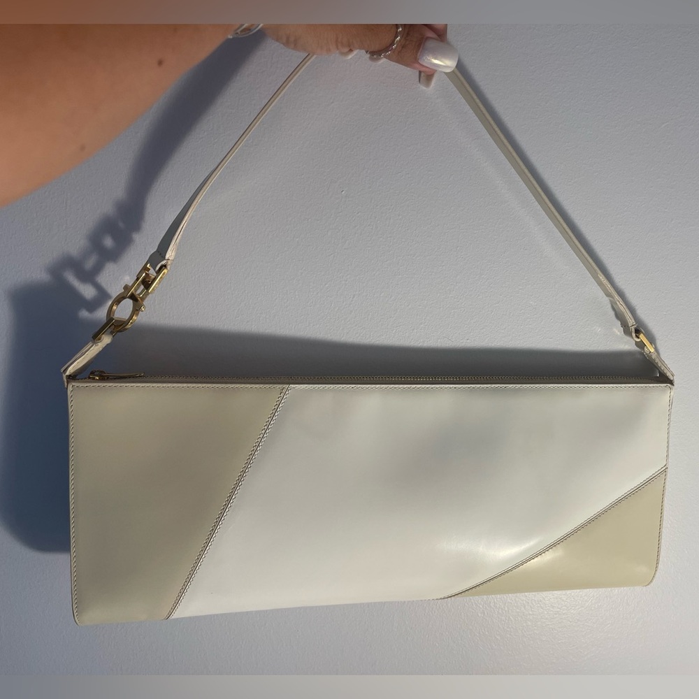 EUC Salvatore Ferragamo Puzzle Pochette Shoulder Bag
